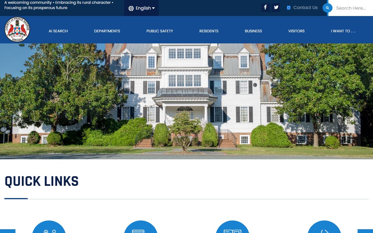 Prince George County Virginia family history records