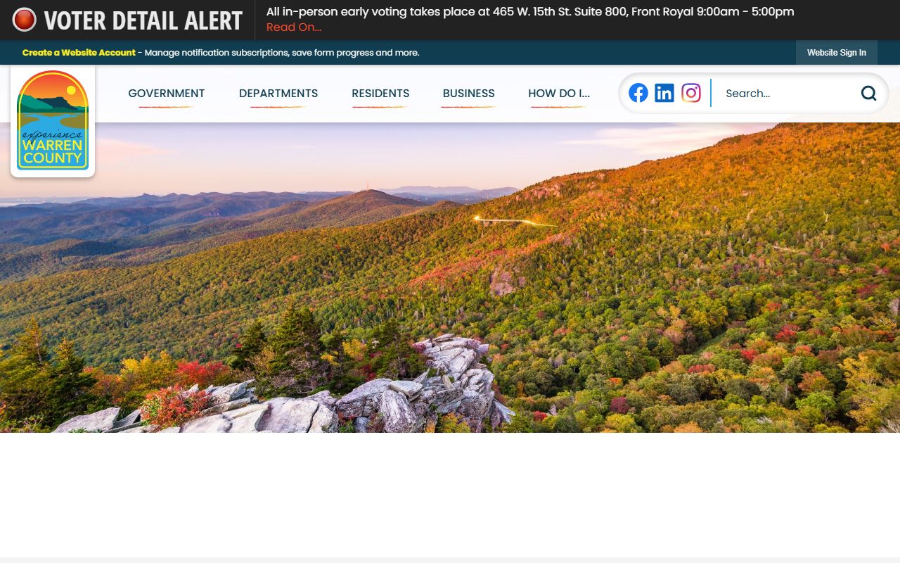 Warren County Virginia genealogy courthouse Front Royal