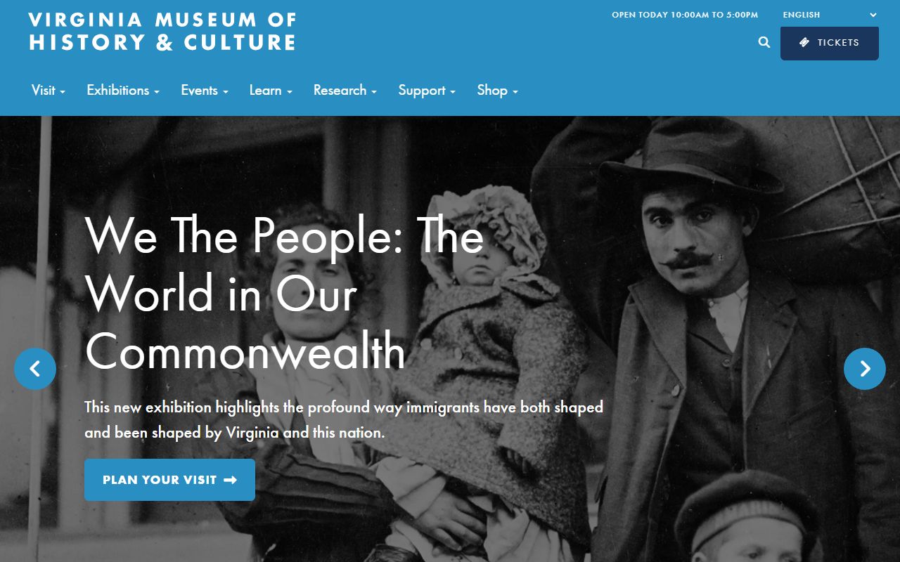 Virginia Museum of History and Culture genealogy collections